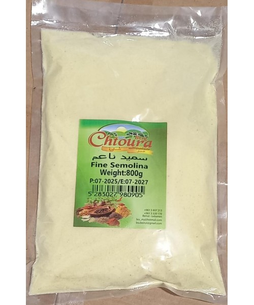 Chtoura Mountain - Fine Semolina (12 x 800 g).