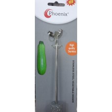 Pheonix Stainless Steel Zucchini Corer w/Spiralizer