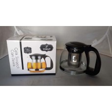 Glass Tea Pot w/Filter - (700 ml) (19-03) Glass Tea Pot w/Filter - (700 ml) (19-03)