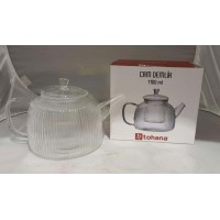 Glass Tea Pot - 1100 ml (PSH03-01) Glass Tea Pot - 1100 ml (PSH03-01)