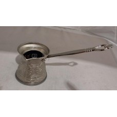 Heavy Engraved Coffee Warmer No.1 - Silver