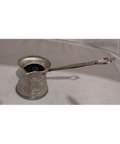 Heavy Engraved Coffee Warmer No.1 - Silver