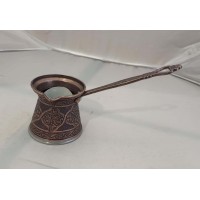 Heavy Engraved Coffee Warmer No.1 - Copper