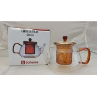 Glass Tea Pot - 650 ml (PSH03-03) Glass Tea Pot - 650 ml (PSH03-03)