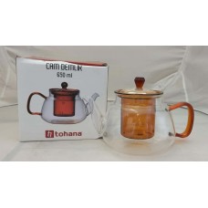 Glass Tea Pot - 650 ml (PSH03-03) Glass Tea Pot - 650 ml (PSH03-03)