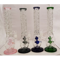 Water Pipe - 16" Chelax Rhombic w/Percolator