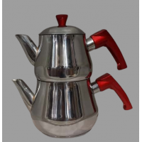 Stainless Steel Double Teapot Set - Big (PSH02-01) Stainless Steel Double Teapot Set - Big (PSH02-01)