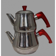 Stainless Steel Double Teapot Set - Big (PSH02-01) Stainless Steel Double Teapot Set - Big (PSH02-01)