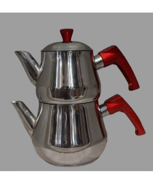 Stainless Steel Double Teapot Set - Big (PSH02-01) Stainless Steel Double Teapot Set - Big (PSH02-01)