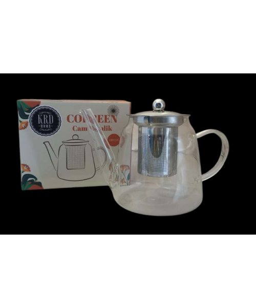 Glass Tea Pot w/Filter 1000 ml (PSH19-01) Glass Tea Pot w/Filter 1000 ml (PSH19-01)