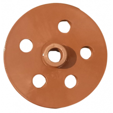 Grape Leaf Heavy Press - Clay (21 cm) - (PSH17-14) Grape Leaf Heavy Press - Clay (21 cm) - (PSH17-14)