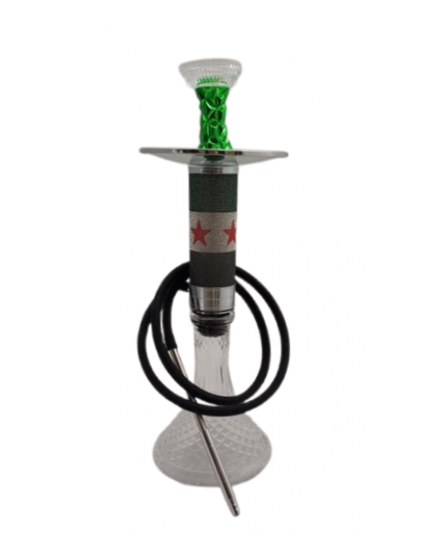 23" Syria Flag Hookah 23" Syria Flag Hookah