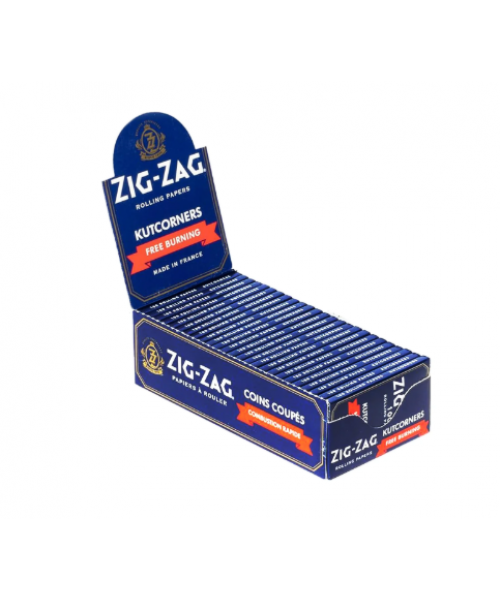 Rolling Paper - Zig Zag Blue, Single Wide (25 Units)
