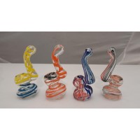 Glass Pipe - 4" Inside Bubbler