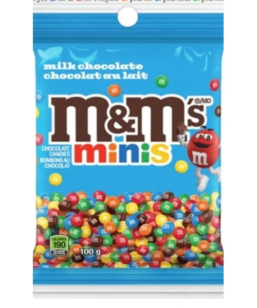 M&M'S Minis Chocolate Candies (100 g) (Blue)