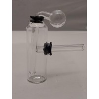 Water Pipe - 3" Mini Clear Snuffer