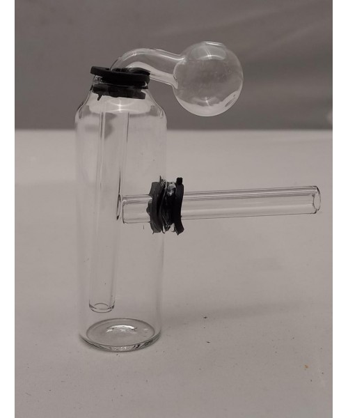 Water Pipe - 3" Mini Clear Snuffer