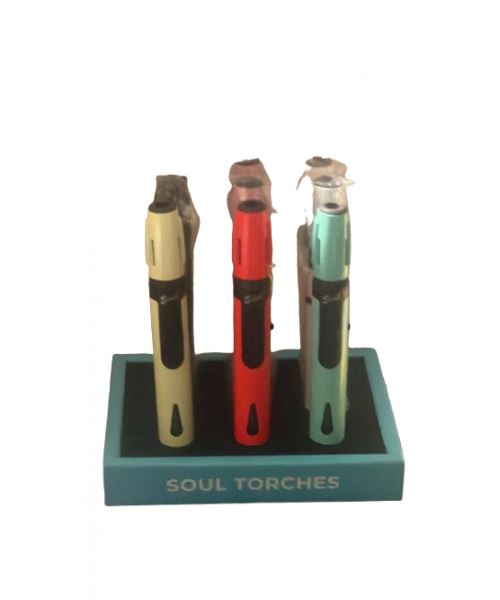 7.5" Soul Pen Premium Torch Lighter (9/Display)