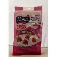 Fiona Hard Candies - Strawberry & Milk (12 bags x 300 g)