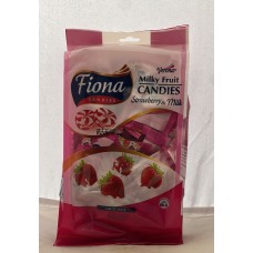 Fiona Hard Candies - Strawberry & Milk (12 bags x 300 g)