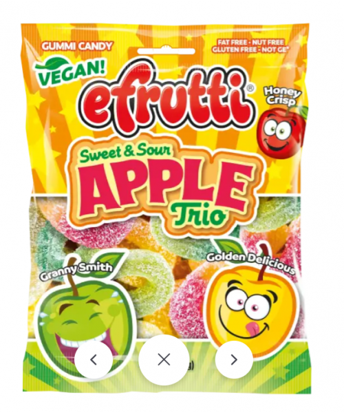 efrutti - Sweet & Sour & Apple Trio (100 g)