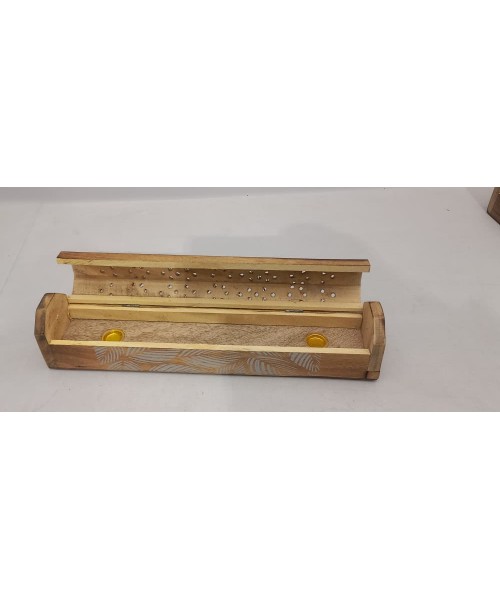 Incense Holder - Coffin 2 (12" x2.5"x2.25") Incense Holder - Coffin 2 (12" x2.5"x2.25")