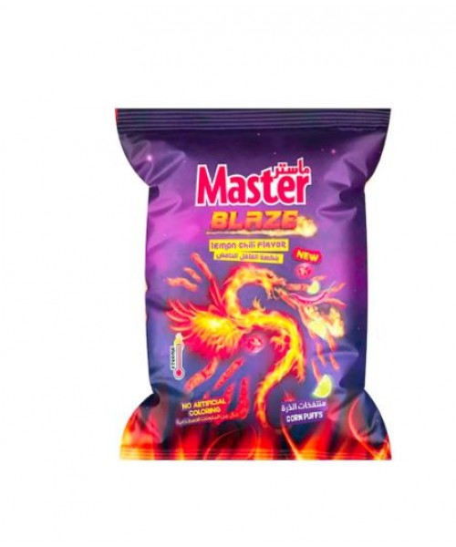 Master Chips - Master Blaze Lemon Chili (12 x 85 g)