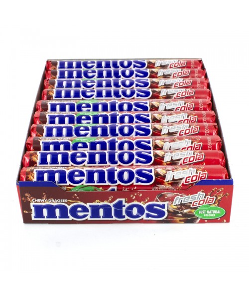 Mentos Chewy Dragees - Fresh Cola (20 x 37.5 g)