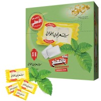 Sharawi Brothers (SB) Gum - PEPPERMINT (24 boxes x 100 Packs of 2)
