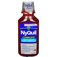 NyQuil Cold & Flu Relief Liquid 354 ml - Complete w/Strawberry Flavor