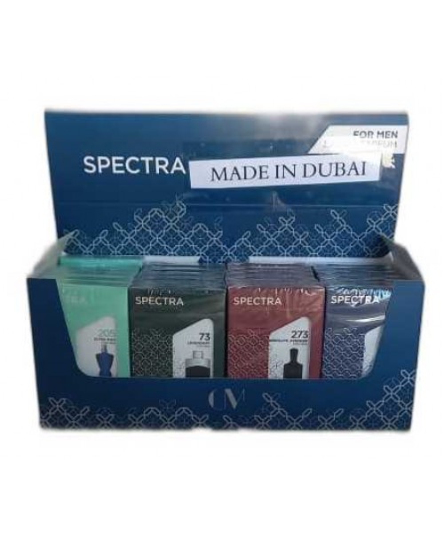 Spectra Pocket Perfumes Display (24 x 18 ml) (#205/73/273/169 (MEN)