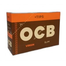 OCB Virgin Unbleached Slim + Filters (32 Units)