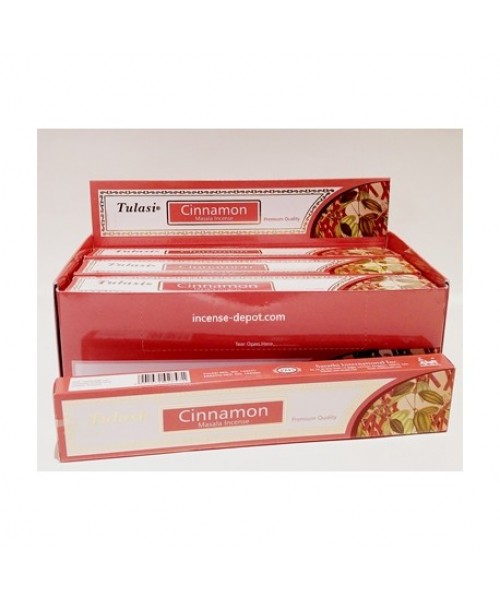 Incense - Tulasi Masala 15g Cinnamon (Box of 12)