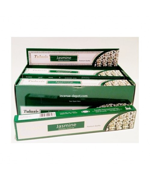 Incense - Tulasi Masala 15g Jasmine (Box of 12)