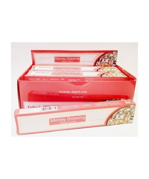 Incense - Tulasi Masala 15g Money Drawing (Box of 12)