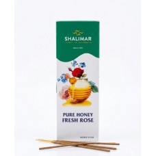 Incense - Shalimar Pure Honey Fresh Rose (Box of 120 Sticks)
