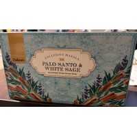Incense - Tulasi Masala 15g Palo Santo & White Sage (Box of 12) Incense - Tulasi Masala 15g Palo Santo & White Sage (Box of 12)