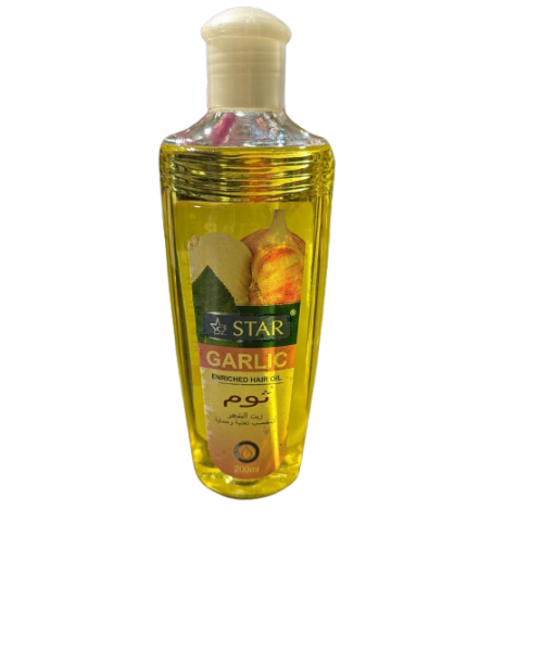 Star Enriched Hair Oil - Garlic (6 x 200 ml)