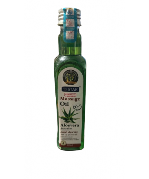 Star Massage Oil - Aloevera (6 x 180 ml) Star Massage Oil - Aloevera (6 x 180 ml)
