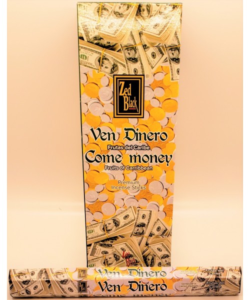Incense - Zed Black Come Money (Box of 120 Sticks)