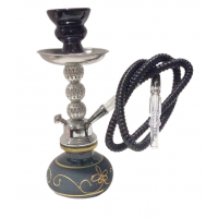 Small Hookah - Single Hose - BLACK (SMKE-023) Small Hookah - Single Hose - BLACK (SMKE-023)