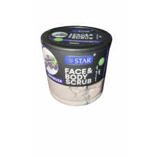 Star Face & Body Scrub 500 g - Lavender