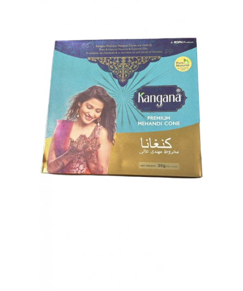 Kangana Henna Jumbo Cone - Red (12 x 35 g)