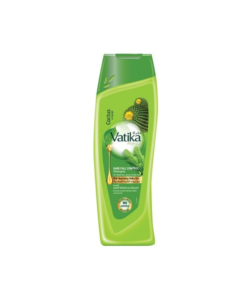 Vatika Shampoo For Hair Fall Control w/Cactus & Gergir (2 x 400 ml) Vatika Shampoo For Hair Fall Control w/Cactus & Gergir (2 x 400 ml)
