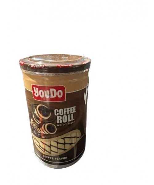 YouDO Choco Roll Wafer Filled w/Cream - Coffee (12 x 270 g) YouDO Choco Roll Wafer Filled w/Cream - Coffee (12 x 270 g)