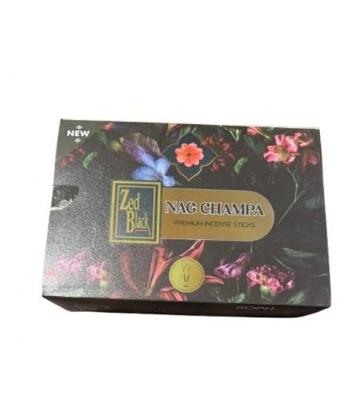 Incense - Zed Black 15g - Nag Champa (Box of 12)