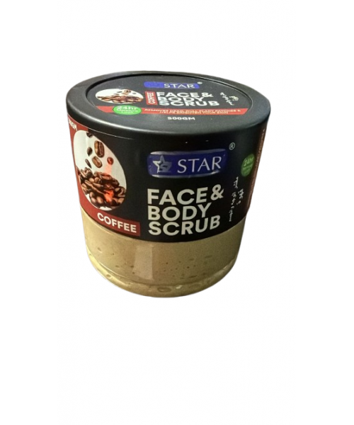Star Face & Body Scrub 500 g - Coffee