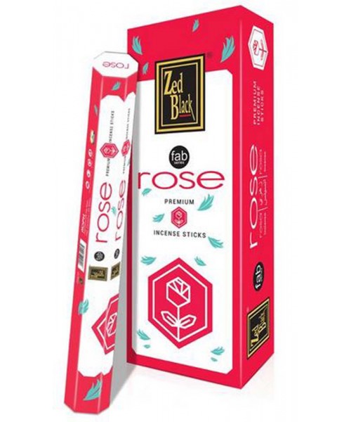 Incense - Zed Black Rose (Box of 120 Sticks)