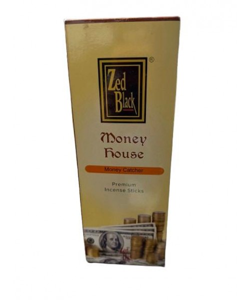 Incense - Zed Black Money House (Box of 120 Sticks)