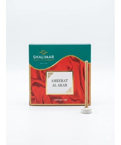 Shalimar 5" Long Burning Dhoop Sticks - Ameerat Al Arab (12 x 10 Pcs) Shalimar 5" Long Burning Dhoop Sticks - Ameerat Al Arab (12 x 10 Pcs)